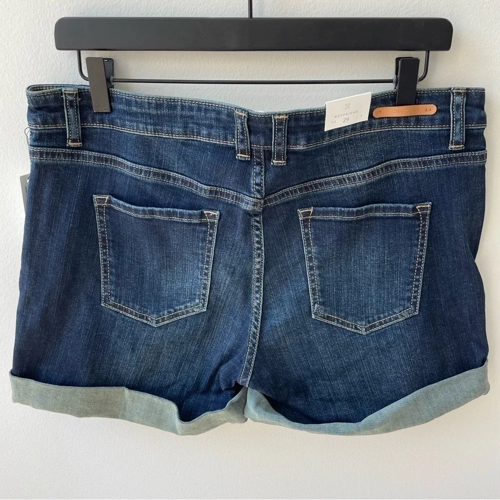 NWT Caslon (Nordstrom) Denim Boyfriend Shorts, Women’s Size 29 - Picture 10 of 11